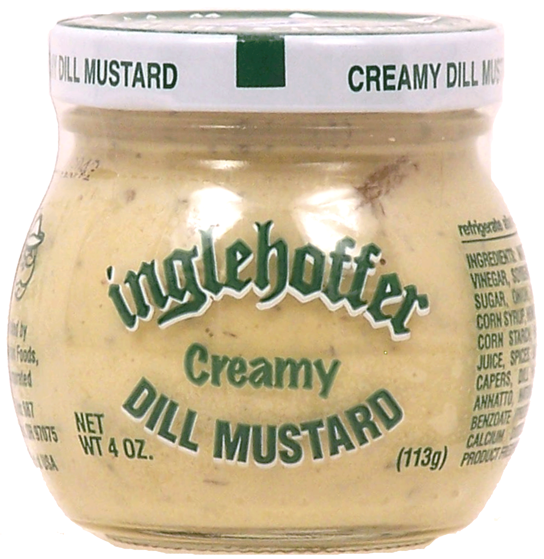 Inglehoffer  creamy dill mustard with capers Full-Size Picture